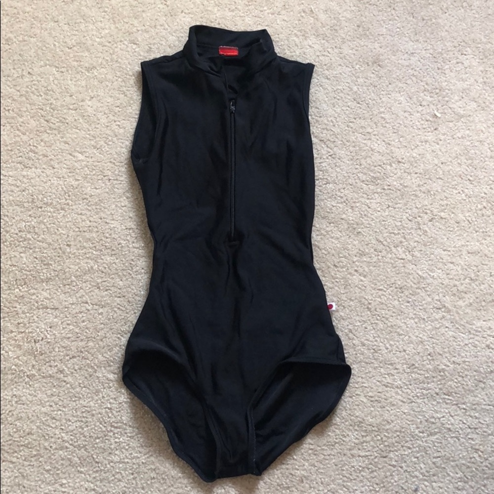 Black Yumiko Leotard Charlotte style